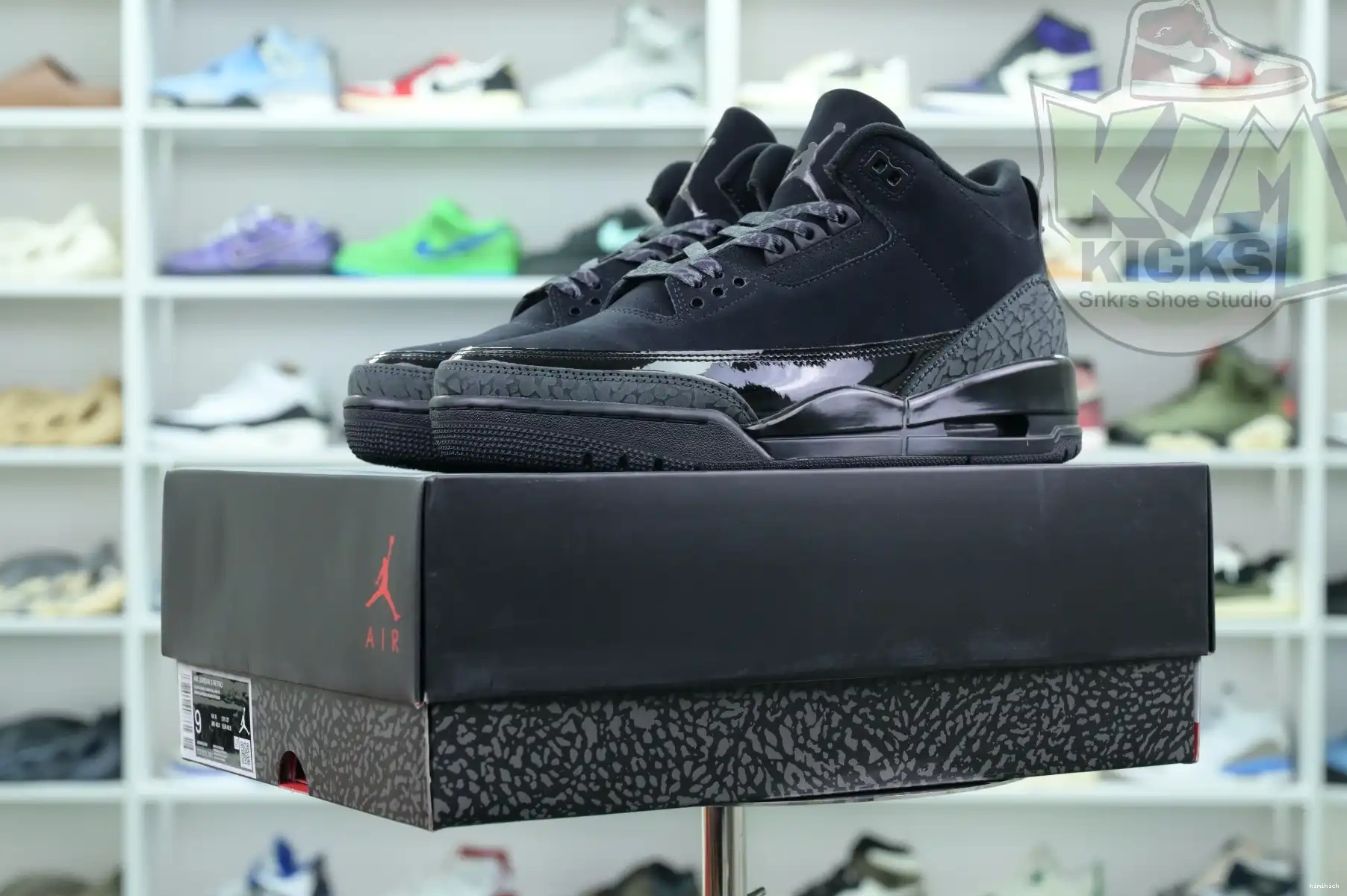 Kimikick Air Cat” Jordan Jordan3“Black 0430